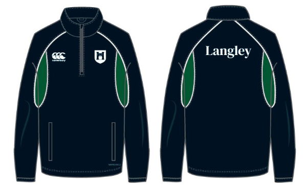 Langley Canterbury 1/4 Zip Jacket Senior COMPULSORY