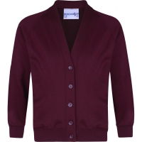 St Mary's Plain Sweatshirt Cardigan Senior